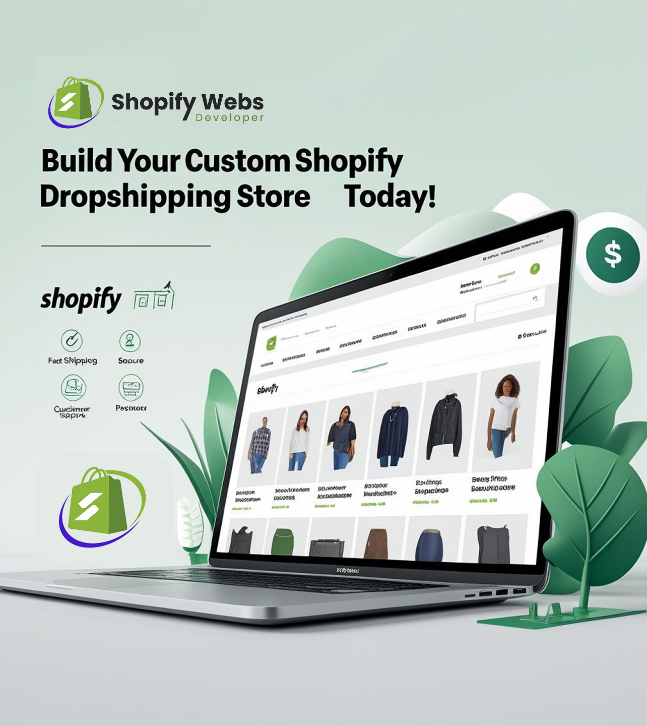 Team collaborating over Shopify store wireframes and UI designs